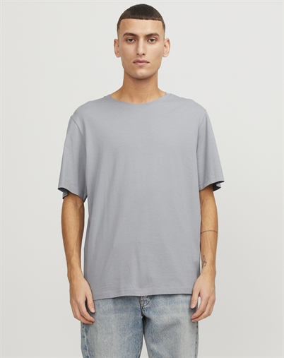 Jack & Jones - JJEOrganic Basic O-Neck T-Shirt - Ultimate Grey